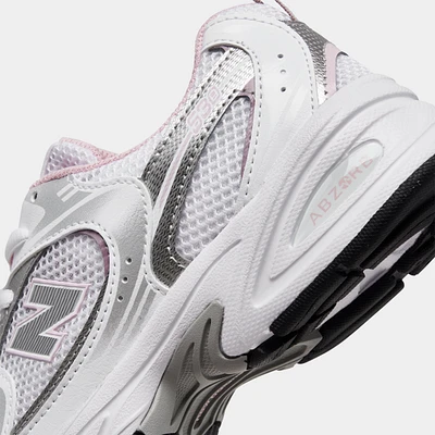 New Balance Juniors' 530 White / Silver - Pink