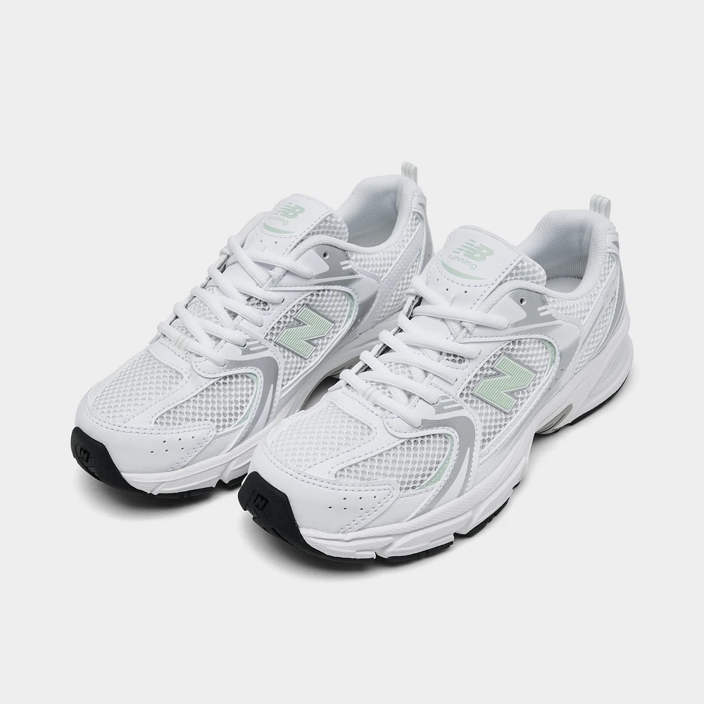 New Balance Juniors' 530 White / Silver