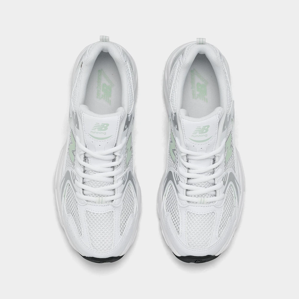 New Balance Juniors' 530 White / Silver