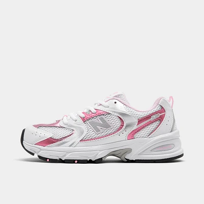 New Balance Juniors' GR530RK White / Pink - Silver