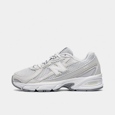 New Balance Juniors' 740 Grey Matter / White