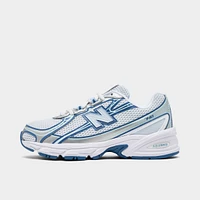 New Balance Juniors' 740 White / Blue