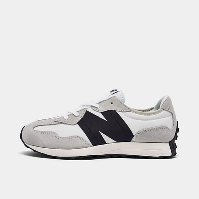 New Balance Juniors' GS327FE Silver Birch / Black