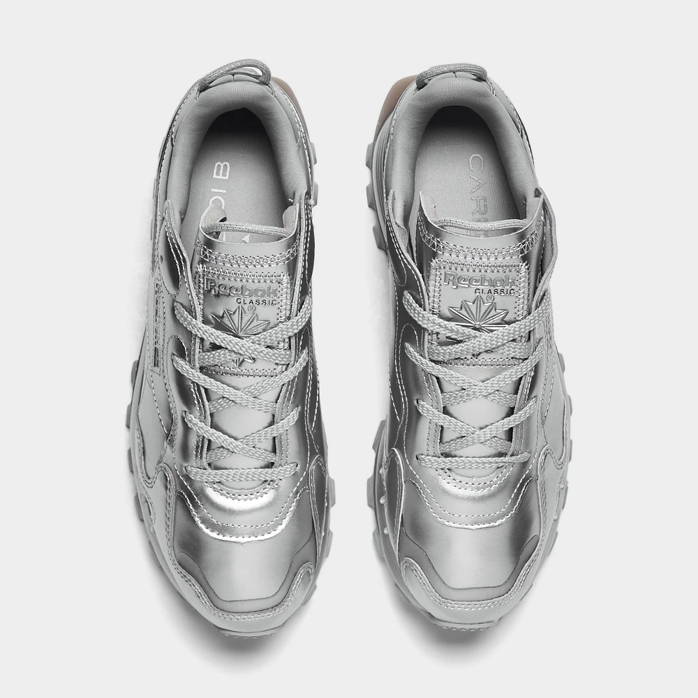 Reebok x Cardi B Women's Classic Leather Pewter / Black
