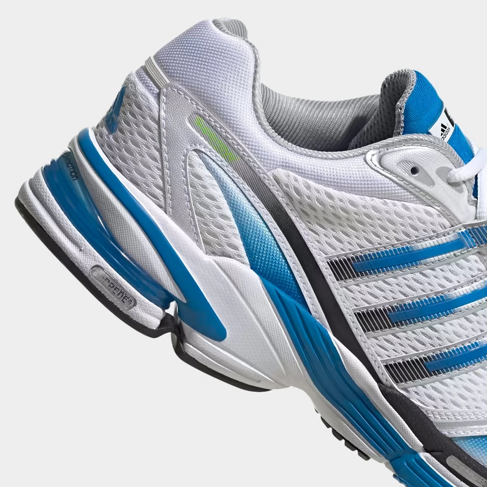 adidas Supernova Cushion 7 Ftwr White / Blue Rush Semi Solar Green