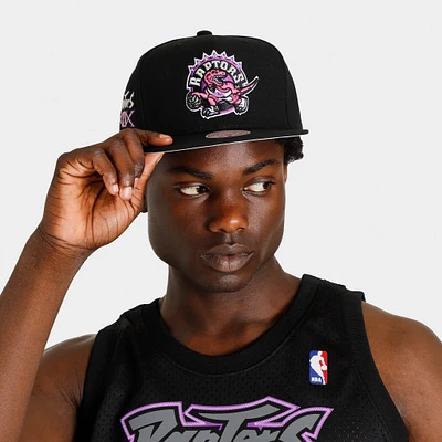 Mitchell & Ness Toronto Raptors Neon Tropical Snapback / Black