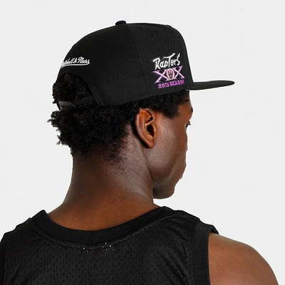 Mitchell & Ness Toronto Raptors Neon Tropical Snapback / Black