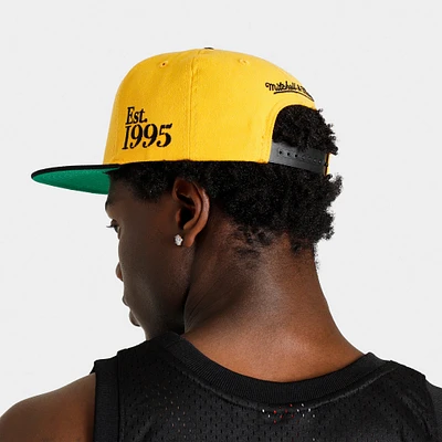 Mitchell & Ness Toronto Raptors Gym Stallion Snapback / Mustard