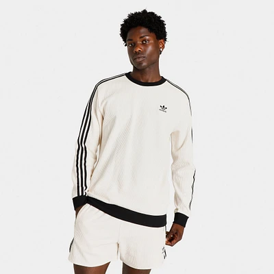 adidas Originals Adicolor Classics Waffle Crewneck / Wonder White