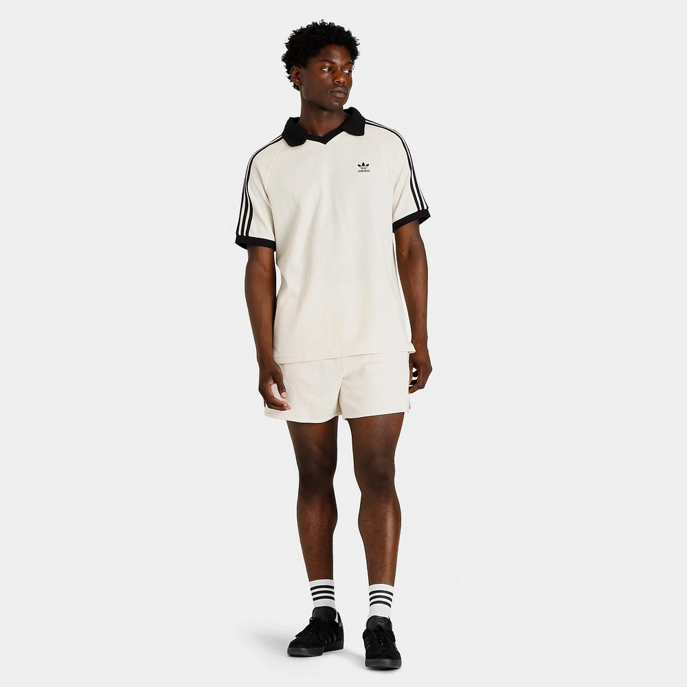 adidas Originals Adicolor Classics Waffle Shorts / Wonder White