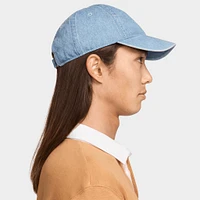 Nike Club Unstructured Denim Cap Aegean Storm / Thunder Blue - White