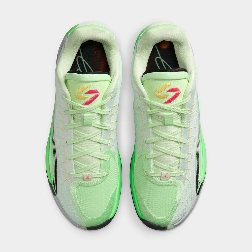 Jordan Luka 4 Barely Green / Black - Vapor