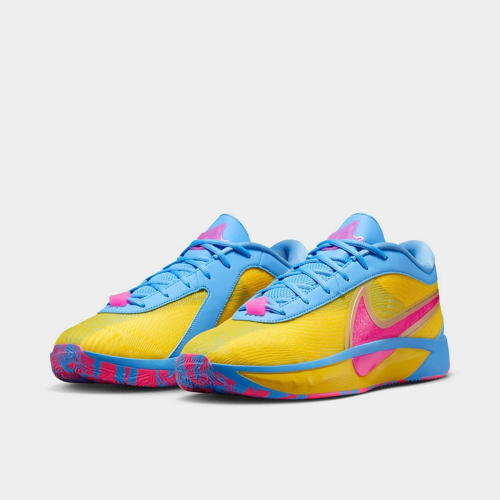 Nike Giannis Freak 6 "Candy Funhouse" Lightening / Hyper Pink - University Blue