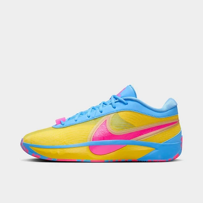 Nike Giannis Freak 6 "Candy Funhouse" Lightening / Hyper Pink - University Blue