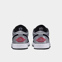 Jordan 1 Low SE White / Fire Red - Black