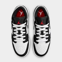 Jordan 1 Low SE GS White / Fire Red - Black
