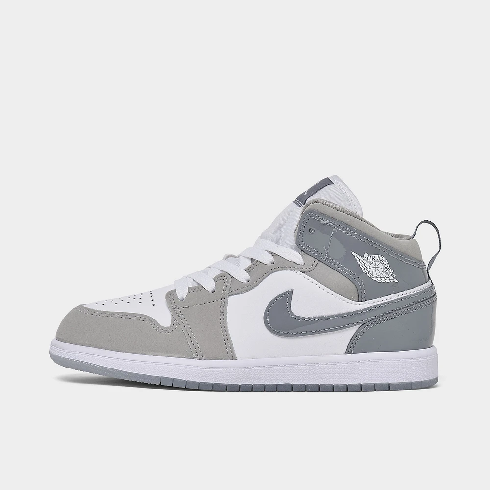 Jordan 1 Mid SE PS White / Cool Grey - Medium
