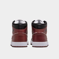Jordan 1 Mid SE White / Dark Pony - Black
