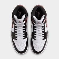 Jordan 1 Mid SE White / Dark Pony - Black