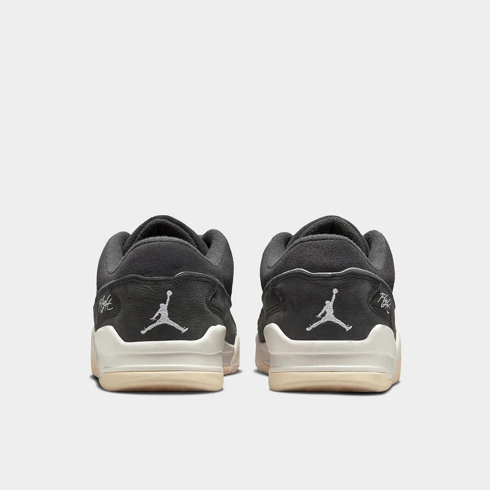 Jordan Flight Court Anthracite / White - Sail