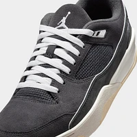 Jordan Flight Court Anthracite / White - Sail