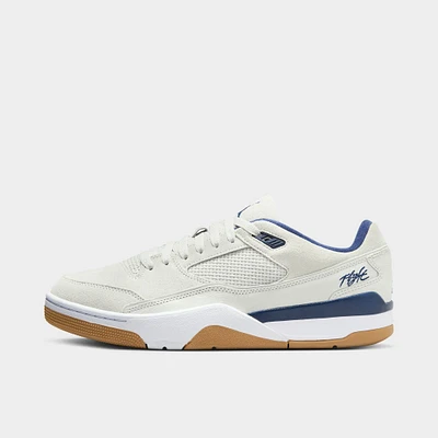 Jordan Flight Court Neutral Grey / Midnight Navy - White