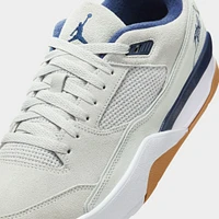 Jordan Flight Court Neutral Grey / Midnight Navy - White