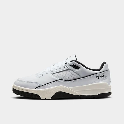 Jordan Flight Court White / Black - Sail