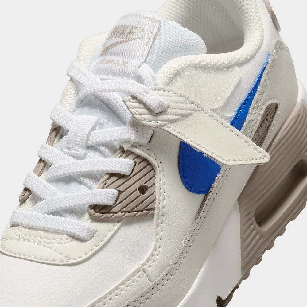 Nike Air Max 90 EasyOn PS White / Racer Blue - College Grey
