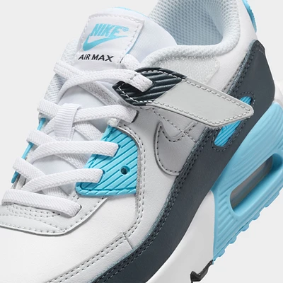 Nike Air Max 90 EasyOn PS White / Wolf Grey - Baltic Blue