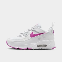 Nike Air Max 90 EasyOn PS White / Laser Fuschia