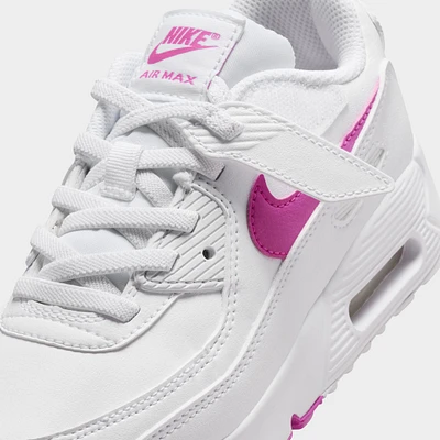 Nike Air Max 90 EasyOn PS White / Laser Fuschia