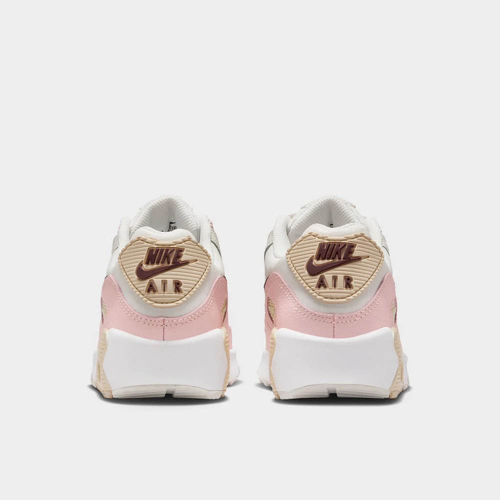 Nike Air Max 90 GS Phantom / Dark Team Red - Echo Pink