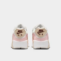 Nike Air Max 90 GS Phantom / Dark Team Red - Echo Pink