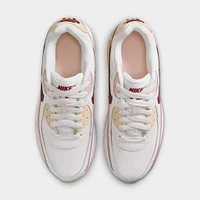 Nike Air Max 90 GS Phantom / Dark Team Red - Echo Pink