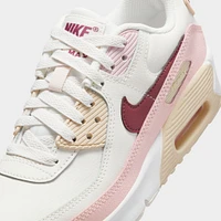 Nike Air Max 90 GS Phantom / Dark Team Red - Echo Pink
