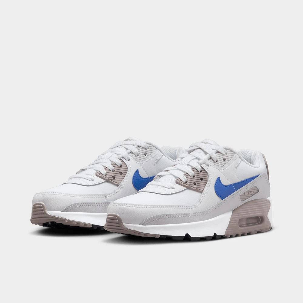 Nike Air Max 90 GS White / Racer Blue - College Grey