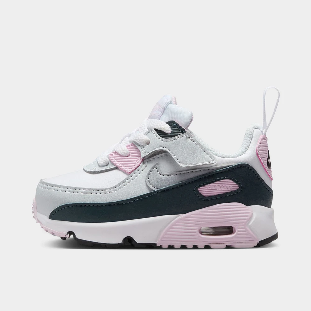 Nike Air Max 90 TD EasyOn White / Wolf Grey - Pink Foam