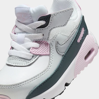 Nike Air Max 90 TD EasyOn White / Wolf Grey - Pink Foam