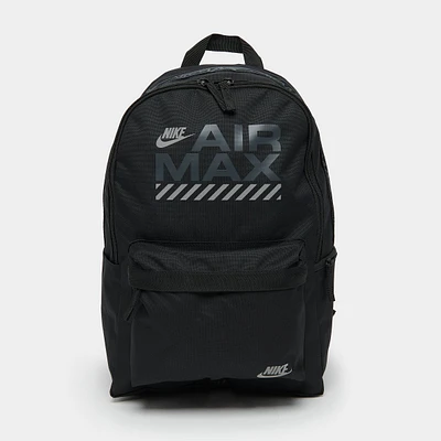 Nike Heritage Backpack (25L) Black / Black - Reflective Silver