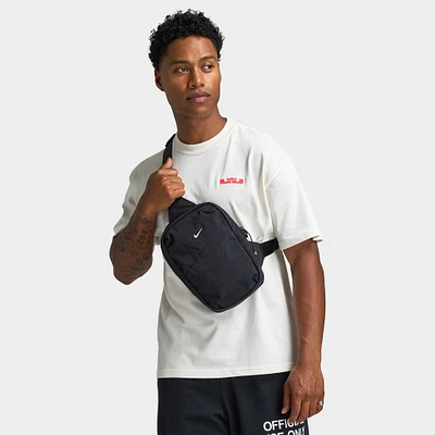 Nike Aura Crossbody Bag (2L) Black / Matte Silver