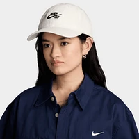 Nike SB Unstructured Flat Bill Cap Sail / Black