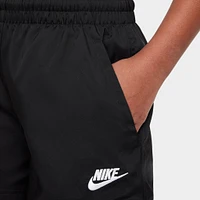 Nike Sportswear Juniors' Club Woven Shorts Black / White