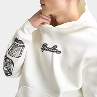 Jordan MVP Fleece Pullover Hoodie Sail / Black