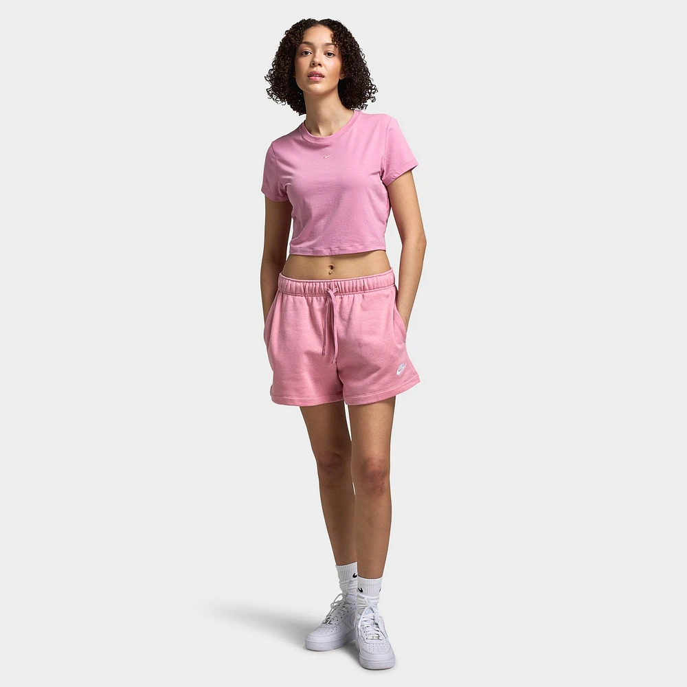 Nike Sportswear Women's Chill Knit Crop Top / Elemental Pink