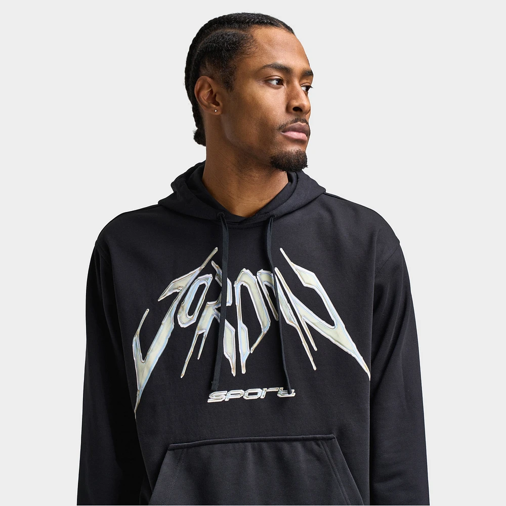 Jordan Dri-FIT Sport Graphic Hoodie Black / White