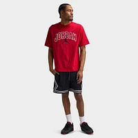 Jordan Dri-FIT Mesh Diamond Shorts Black / White