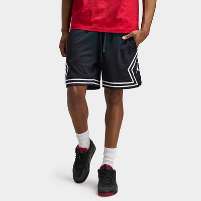 Jordan Dri-FIT Mesh Diamond Shorts Black / White