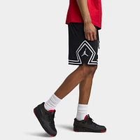 Jordan Dri-FIT Mesh Diamond Shorts Black / White
