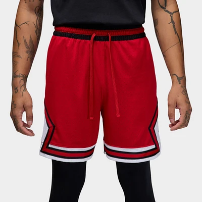 Jordan Sport Dri-FIT Mesh Diamond Shorts Gym Red / White - Black